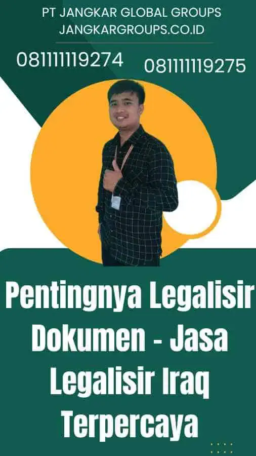 Pentingnya Legalisir Dokumen - Jasa Legalisir Iraq Terpercaya