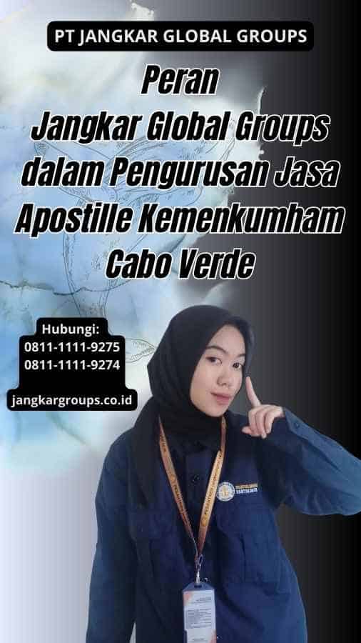 Peran Jangkar Global Groups dalam Pengurusan Jasa Apostille Kemenkumham Cabo Verde