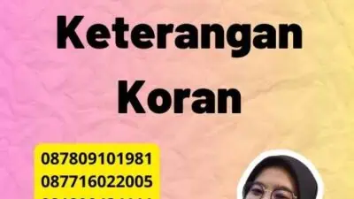 Perbedaan Surat Keterangan Koran