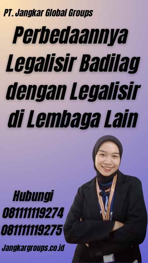 Perbedaannya Legalisir Badilag dengan Legalisir di Lembaga Lain