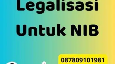 Persyaratan Legalisasi Untuk NIB