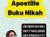 Prosedur Apostille Buku Nikah