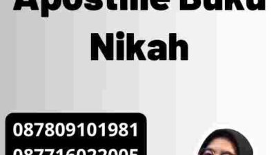 Proses Apostille Buku Nikah