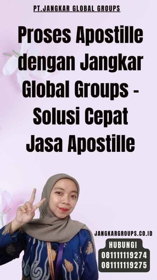 Proses Apostille dengan Jangkar Global Groups - Solusi Cepat Jasa Apostille