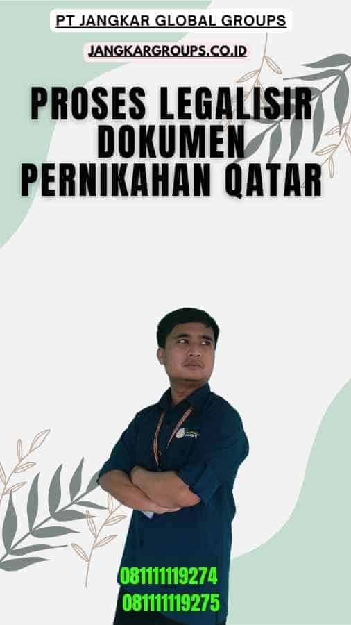 Proses Legalisir dokumen pernikahan Qatar