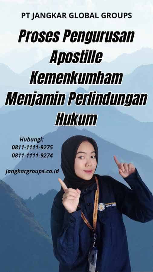 Proses Pengurusan Apostille Kemenkumham Menjamin Perlindungan Hukum