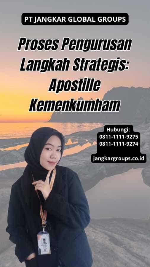 Proses Pengurusan Langkah Strategis: Apostille Kemenkumham