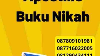 Solusi Apostille Buku Nikah