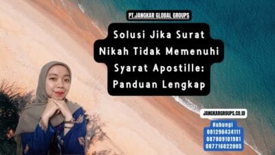 Solusi Jika Surat Nikah Tidak Memenuhi Syarat Apostille Panduan Lengkap