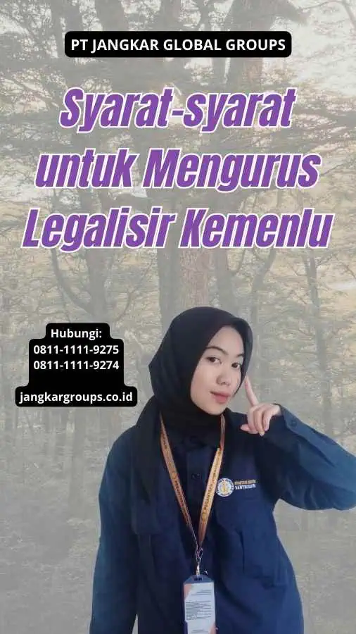 Syarat-syarat untuk Mengurus Legalisir Kemenlu