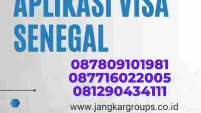 Tips Menggunakan Aplikasi Visa Senegal