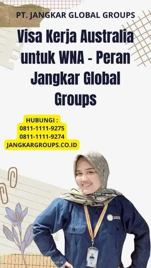 Visa Kerja Australia untuk WNA - Peran Jangkar Global Groups