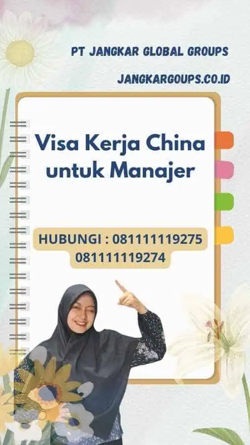 Visa Kerja China untuk Manajer