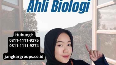 Visa Kerja Di China Untuk Ahli Biologi