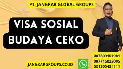 Visa Sosial Budaya Ceko