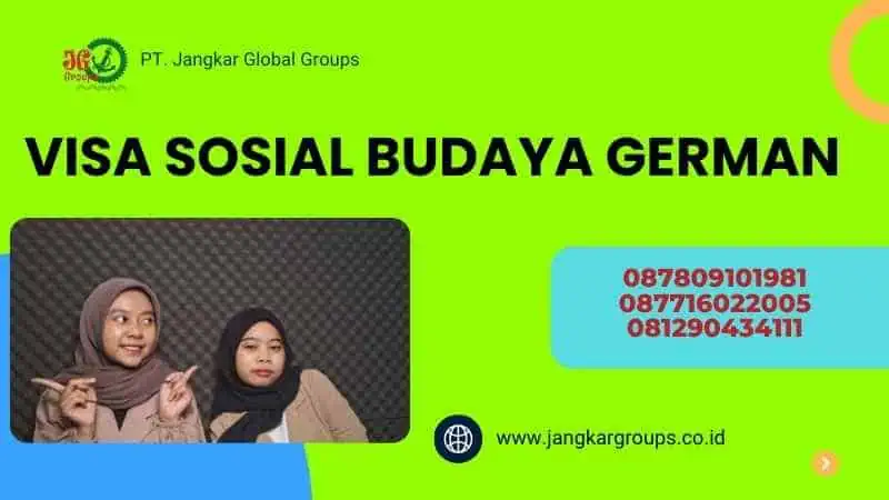 Visa Sosial Budaya German