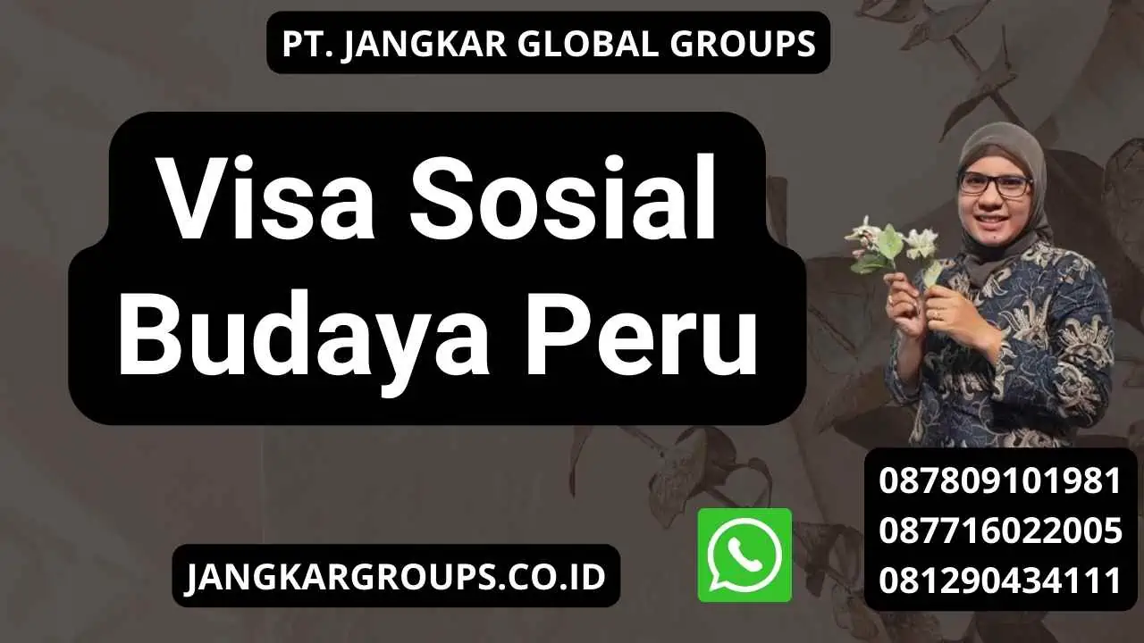 Visa Sosial Budaya Peru