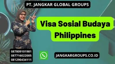 Visa Sosial Budaya Philippines