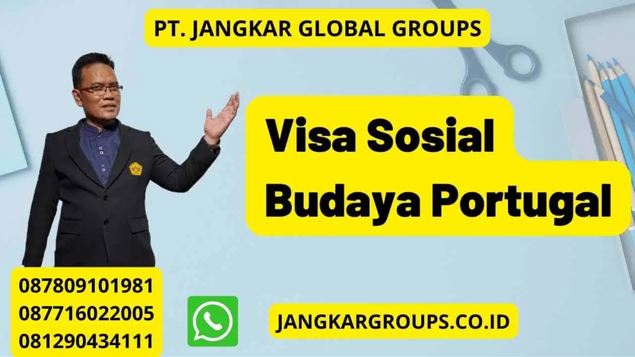 Visa Sosial Budaya Portugal