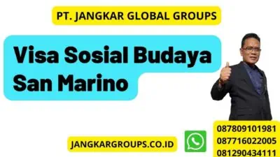 Visa Sosial Budaya San Marino