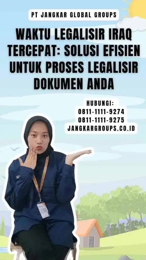 Waktu Legalisir Iraq Tercepat Solusi Efisien untuk Proses Legalisir Dokumen Anda