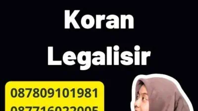 Waktu Notaris Rekening Koran Legalisir