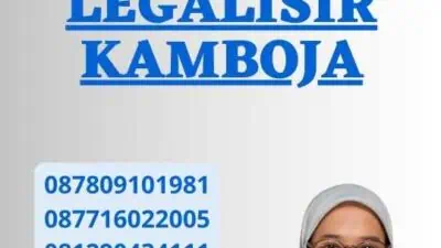 Agen Jasa Legalisir Kamboja