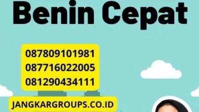 Agen Legalisir Benin Cepat