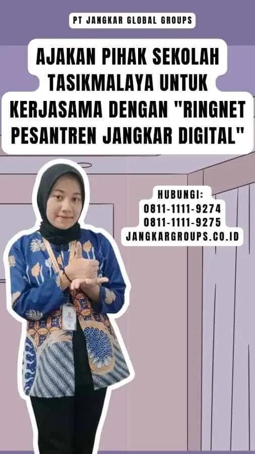 Ajakan Pihak Sekolah Tasikmalaya untuk Kerjasama dengan RingNet Pesantren Jangkar Digital