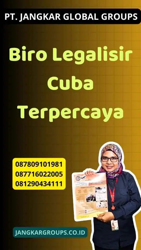 Biro Legalisir Cuba Terpercaya