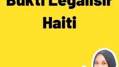 Bukti Legalisir Haiti