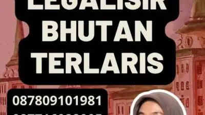 Jasa Legalisir Bhutan Terlaris