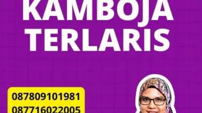 Jasa Legalisir Kamboja Terlaris