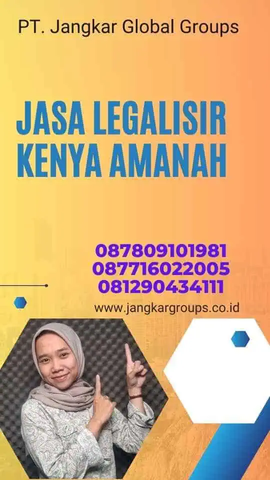 Jasa Legalisir Kenya Amanah