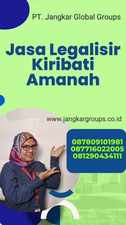 Jasa Legalisir Kiribati Amanah