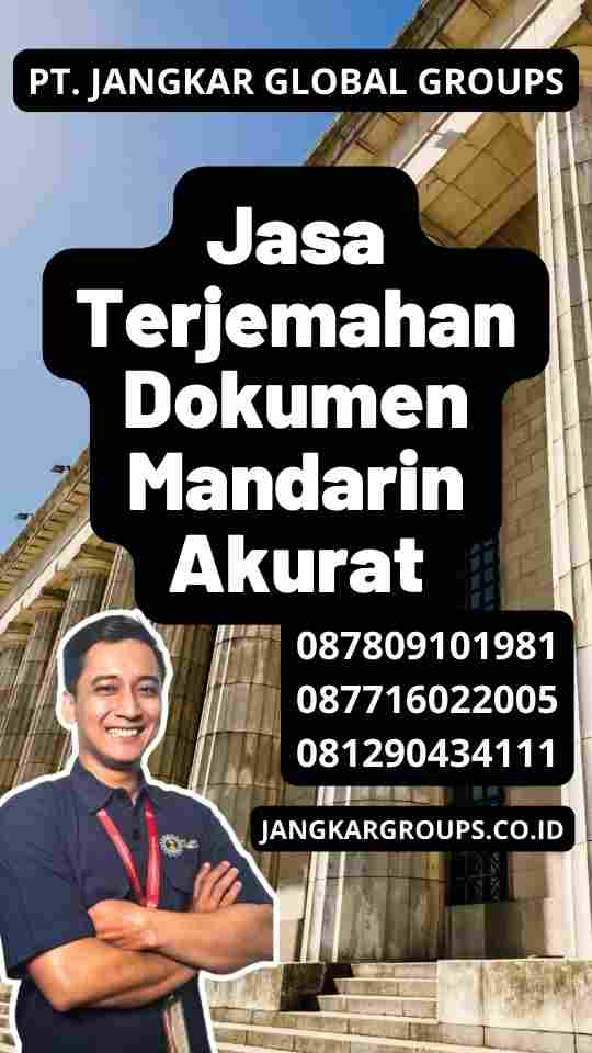 Jasa Terjemahan Dokumen Mandarin Akurat