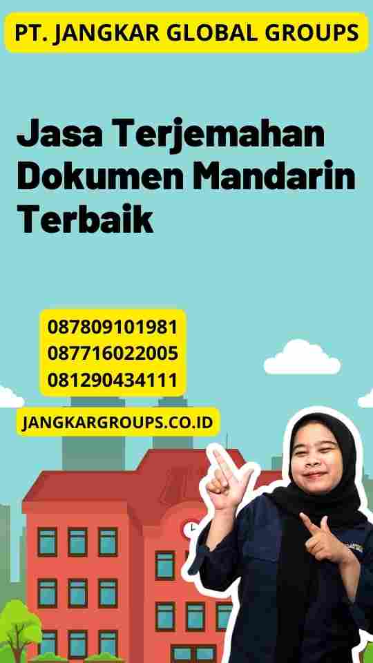 Jasa Terjemahan Dokumen Mandarin Terbaik