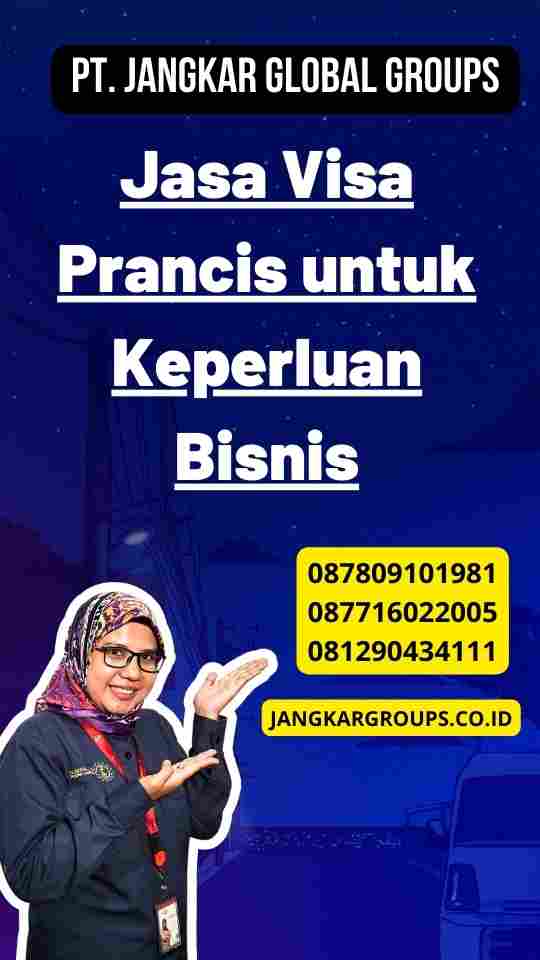 Jasa Visa Prancis untuk Keperluan