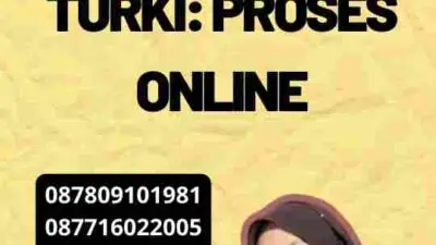 Jasa Visa Turki: Proses Online