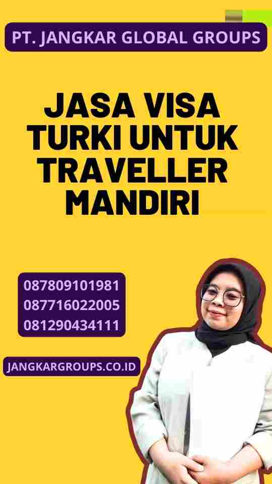 Jasa Visa Turki untuk Traveller Mandiri