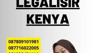 Jasa untuk Legalisir Kenya