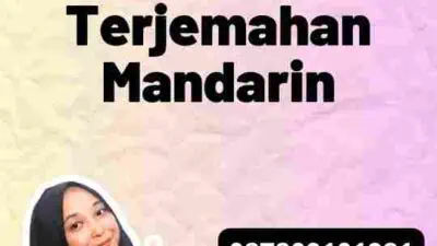 Kualitas Jasa Terjemahan Mandarin