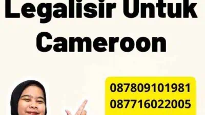 Langkah Legalisir Untuk Cameroon