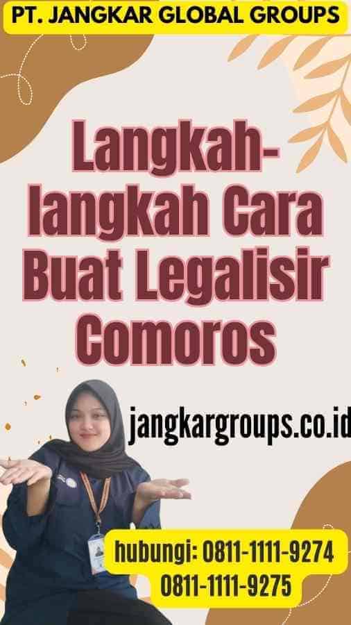 Langkah-langkah Cara Buat Legalisir Comoros