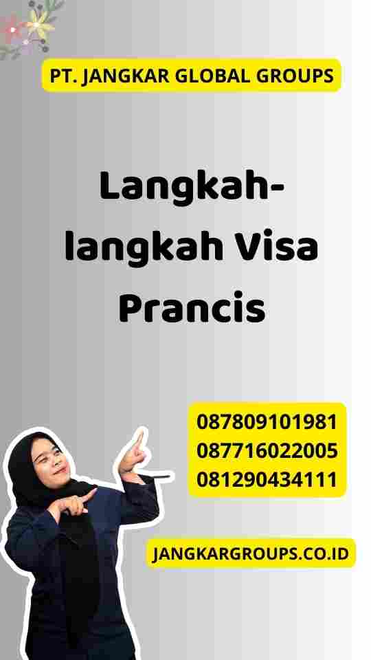 Langkah-langkah Visa Prancis