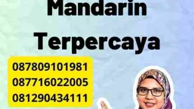 Layanan Jasa Terjemahan Mandarin Terpercaya