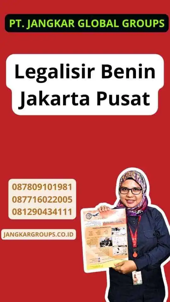 Legalisir Benin Jakarta Pusat