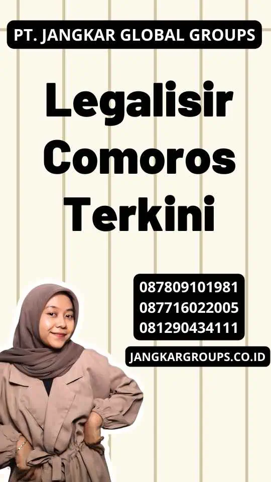 Legalisir Comoros Terkini