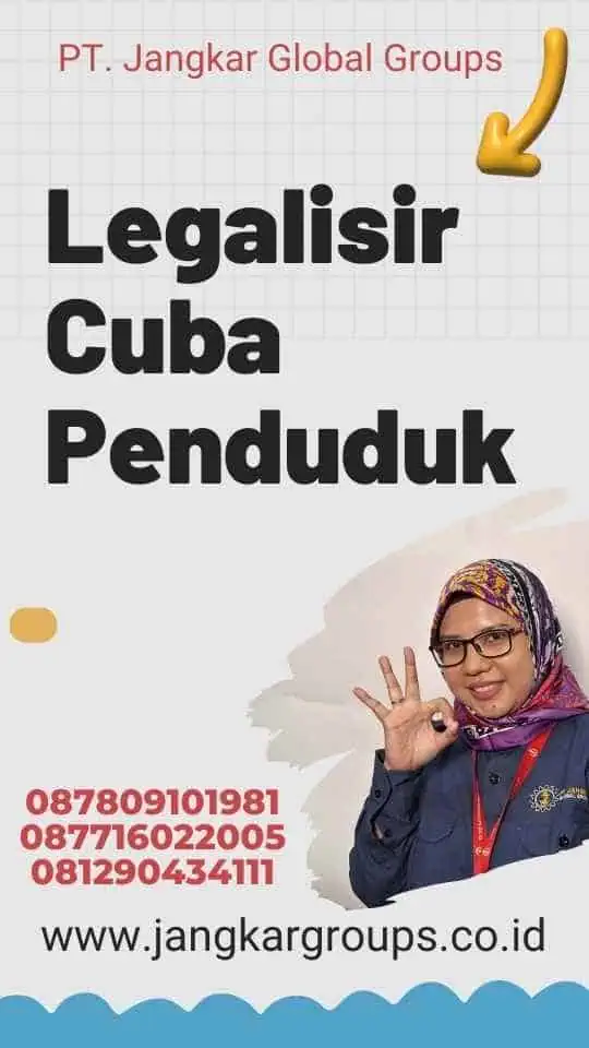 Legalisir Cuba Penduduk