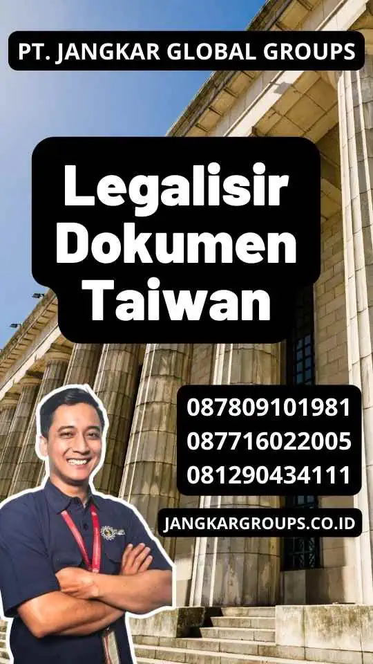 Legalisir Dokumen Taiwan